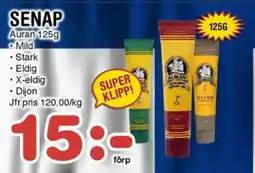Nya Pulsen AURAN Senap erbjuda