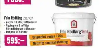 Hornbach Falu Vapen Målarfärg erbjuda