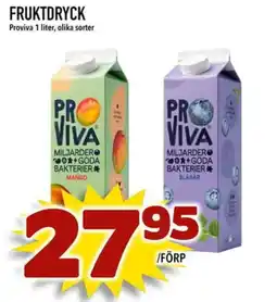 Din Mat PROVIVA Fruktdryck erbjuda