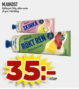 Din Mat FJÄLLBRYNT Mjukost erbjuda