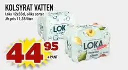 Din Mat LOKA Kolsyrat vatten erbjuda
