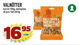 Din Mat GARANT Valnötter erbjuda