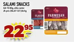 Din Mat GÖL Salami snacks erbjuda