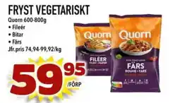 Din Mat QUORN Fryst vegetariskt erbjuda