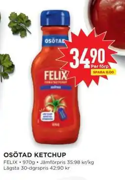 Willys OSÖTAD KETCHUP erbjuda