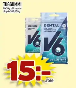 Din Mat V6 Tuggummi erbjuda