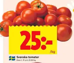ICA Supermarket SVENSKA TOMATER erbjuda