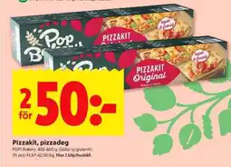 ICA Supermarket PIZZAKIT, PIZZADEG erbjuda