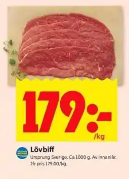 ICA Supermarket Lövbiff erbjuda
