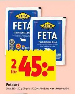 ICA Supermarket Fetaost erbjuda