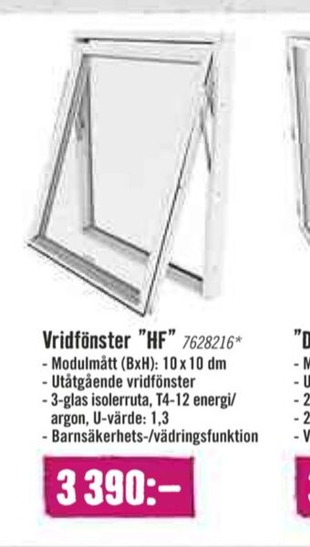 Hornbach Outline Fönster erbjuda