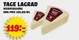 Nelins WERNERSSONS Tage lagrad erbjuda