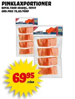 ROYAL FOOD Pinklaxportioner