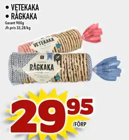 Nelins GARANT Vetekaka rågkaka erbjuda