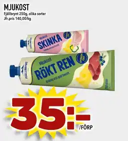 Nelins FJÄLLBRYNT Mjukost erbjuda
