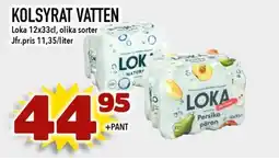 Nelins LOKA Kolsyrat vatten erbjuda