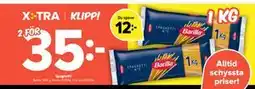 Coop Extra Spaghetti, SEK 35 erbjuda