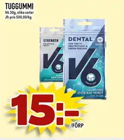 Nelins V6 Tuggummi erbjuda