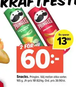 Coop Extra Snacks., SEK 60 erbjuda