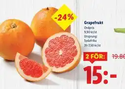 Grapefrukt, SEK 15