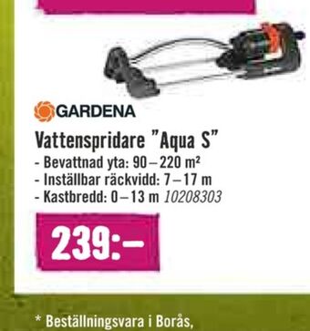 Hornbach Gardena Vattenspridare erbjuda
