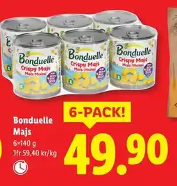 Lidl Bonduelle Majs, SEK 49.9 erbjuda