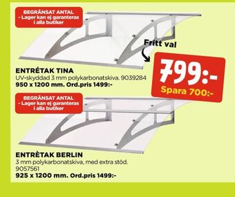 Jem&Fix Entretak erbjuda