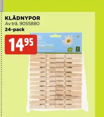Jem&Fix Frida Klädnypor erbjuda