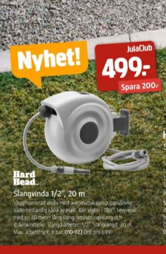 Jula Hard Head Slangupprullare erbjuda