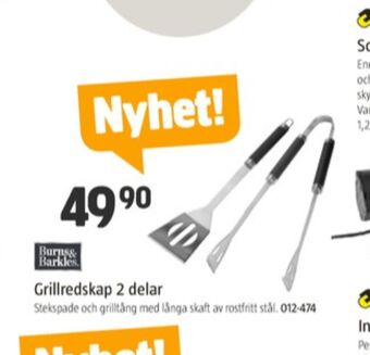 Jula Burns & Barkles Grillredskap erbjuda