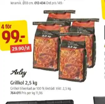 Axley Grillkol/briketter