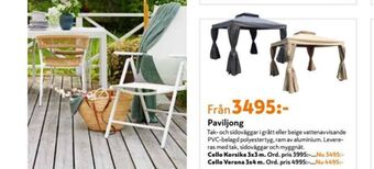 K-rauta Cello Paviljong erbjuda