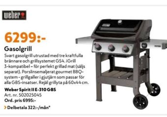 K-rauta Weber Gasolgrill erbjuda