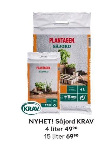 Plantagen Plantagen Plantjord erbjuda