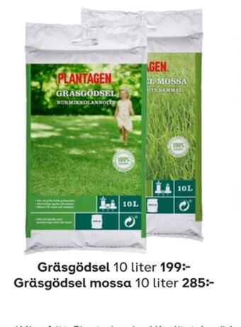 Plantagen Plantagen Gödsel erbjuda