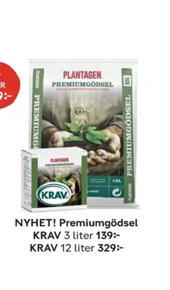 Plantagen Plantagen Gödsel erbjuda