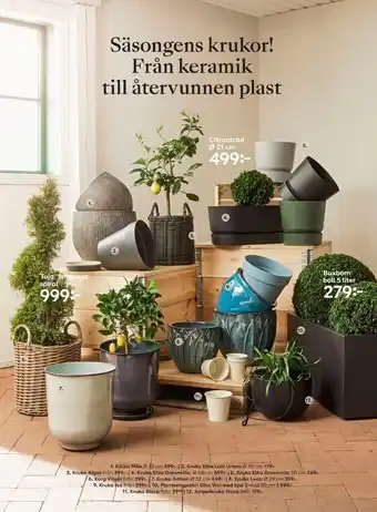 Plantagen Elho Planteringsbord erbjuda