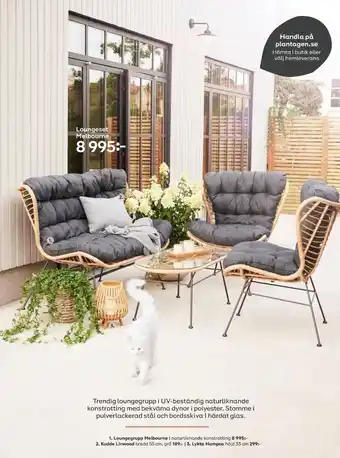 Dynor trädgårdsmöbler