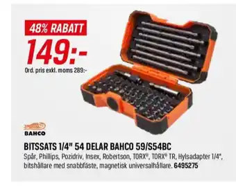 Bahco Bitsset