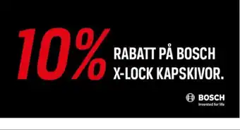 Swedol Bosch Procent erbjuda