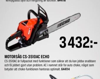 Swedol Echo Kedjesåg erbjuda