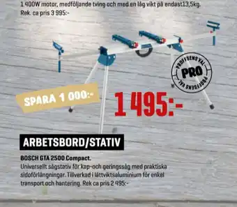 XL-Bygg Blå Sågstativ erbjuda