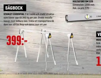 XL-Bygg Stanley Arbetsbock erbjuda