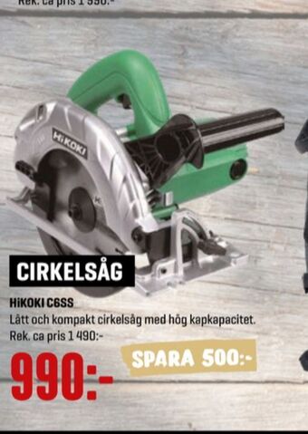 HiKoki Cirkelsåg