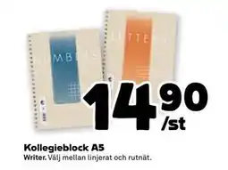 Stora Coop Kollegieblock A5, SEK 14.9 erbjuda