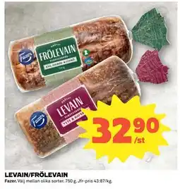 Coop LEVAIN/FRÖLEVAIN, SEK 32.9 erbjuda