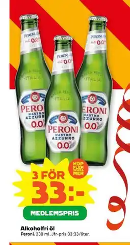Stora Coop Alkoholfri öl, Medlemspris erbjuda
