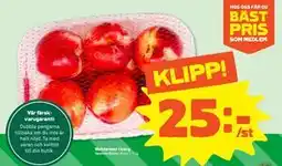 Stora Coop Nektariner i korg, SEK 25 erbjuda