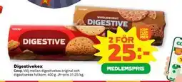 Digestivekex, Medlemspris