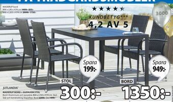 JYSK Jutlandia Utestol erbjuda